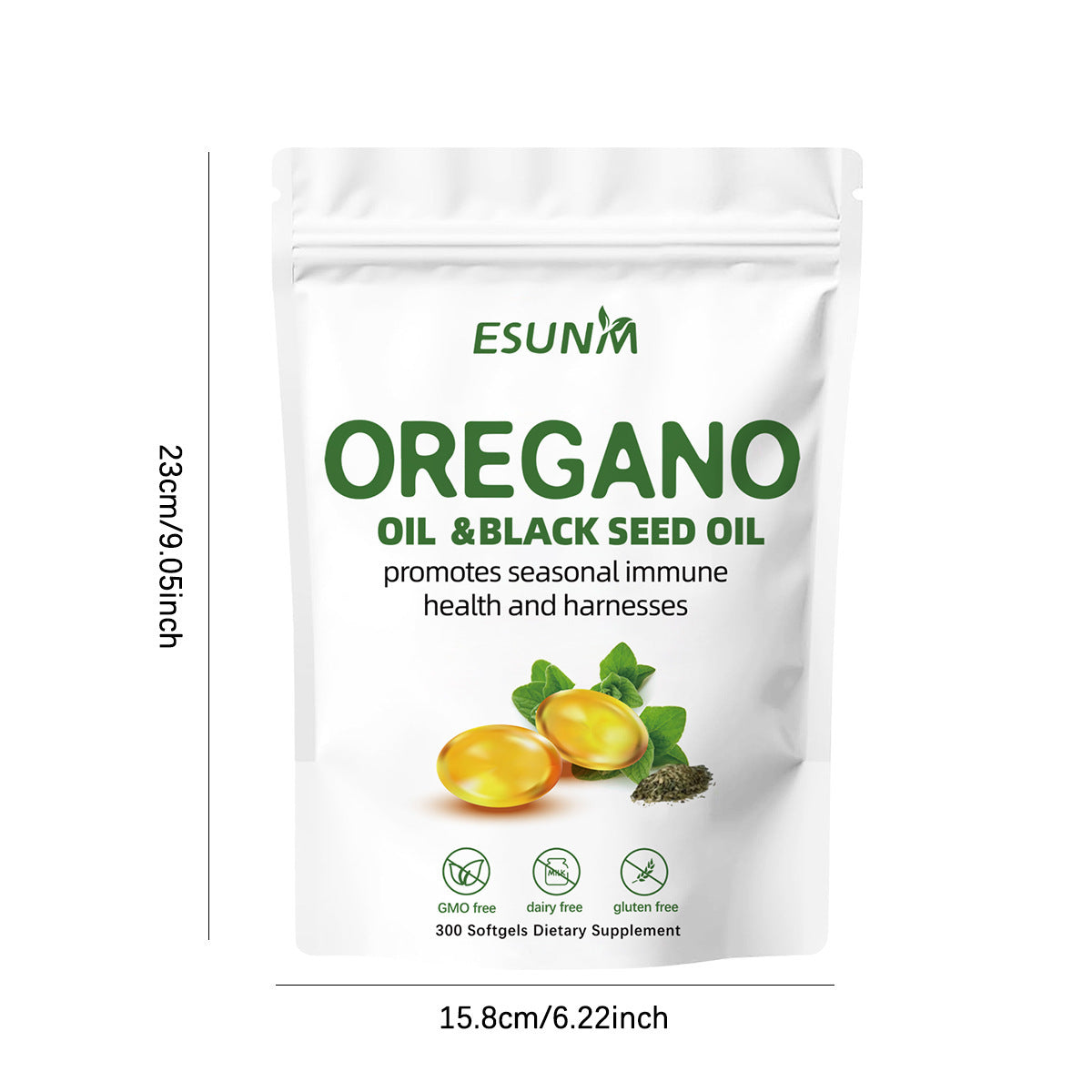 Oregano Oil Capsules – 300 Count
