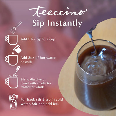 Instant Vanilla Nut Herbal Coffee – Caffeine-Free | Zero Calories