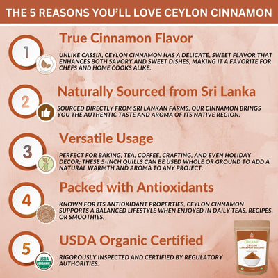 Allulose 340g + Ceylon Cinnamon 113g: Free Shipping