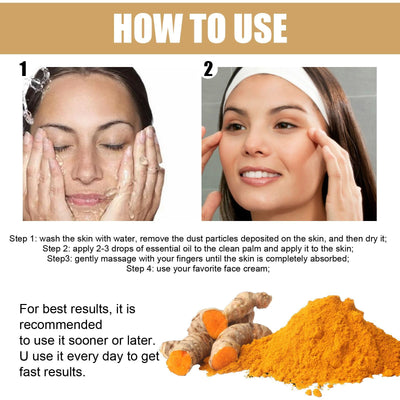 Turmeric Facial Serum – Even Tone & Hydration