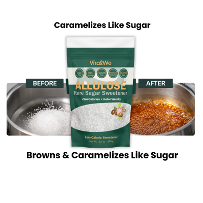 VitalWe Allulose Powder — Real Sugar Taste. Zero Calories.