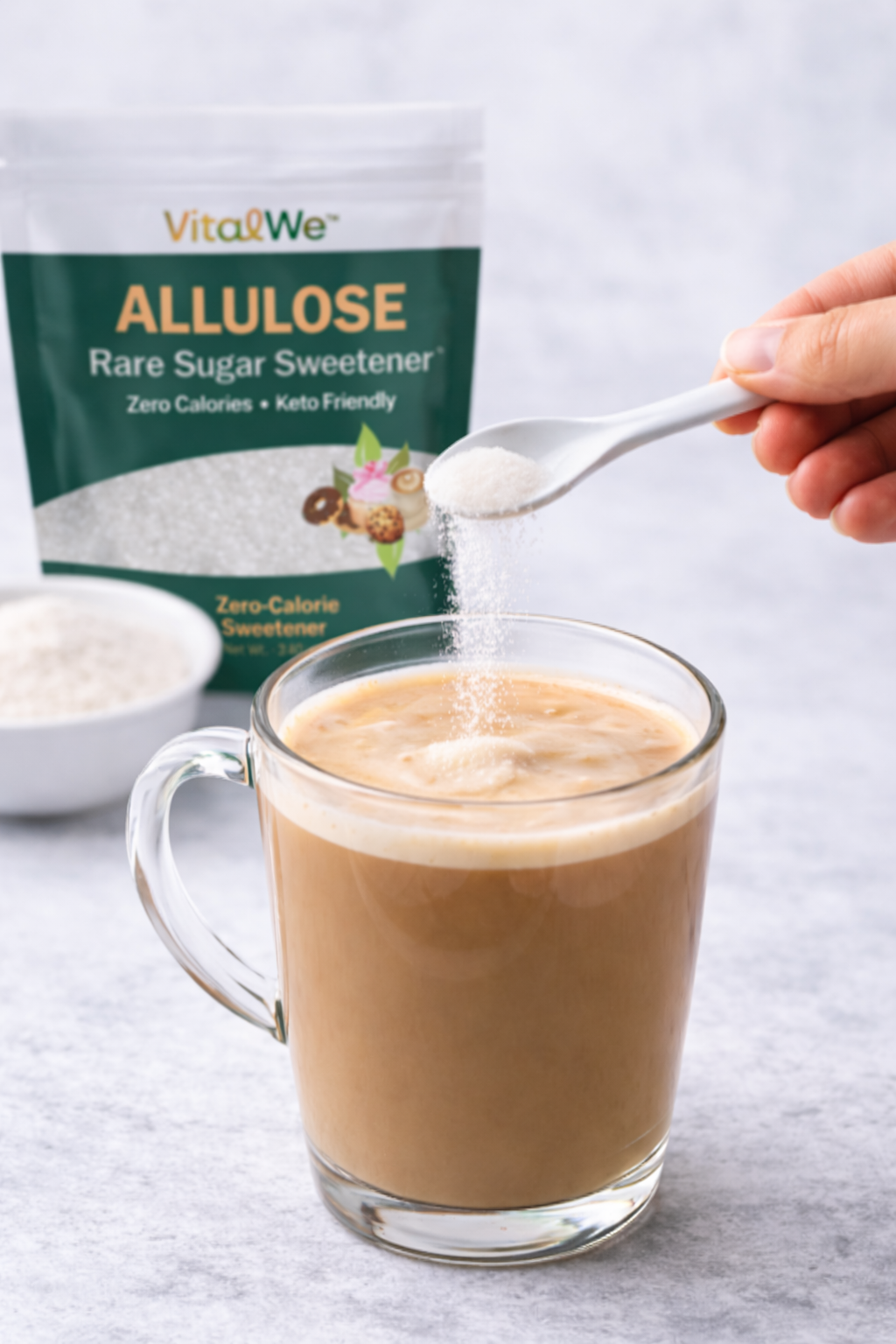 VitalWe Allulose Powder — Real Sugar Taste. Zero Calories.