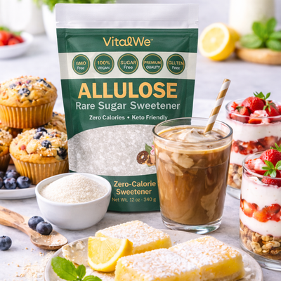 VitalWe Allulose Powder — Real Sugar Taste. Zero Calories.