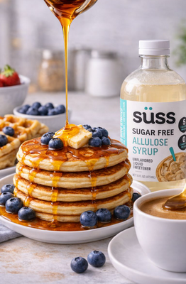 Allulose Syrup Gallon + FREE Refill Bottle — Best Value for Daily Sugar Replacement