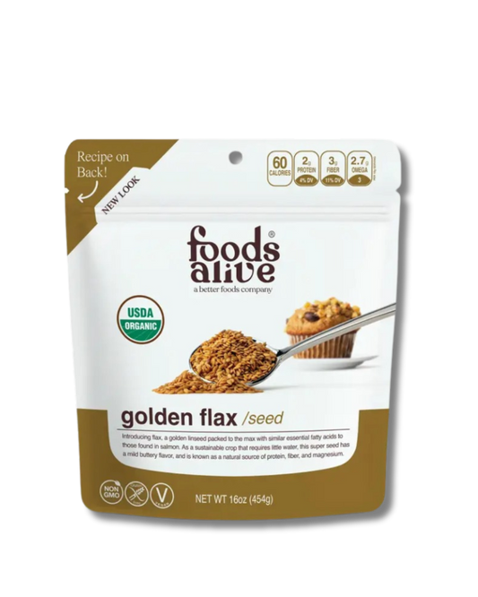 Golden Flax Seeds - Organic