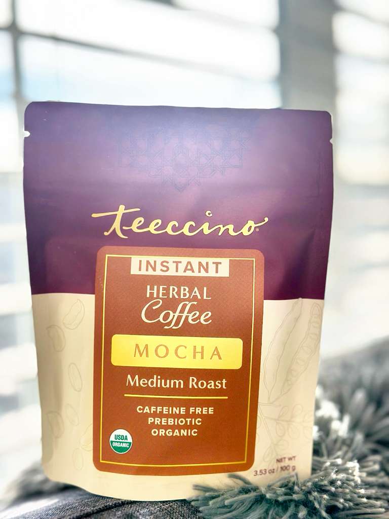 Instant Mocha Herbal Coffee – Caffeine-Free | Chocolatey & Lightly Sweetened