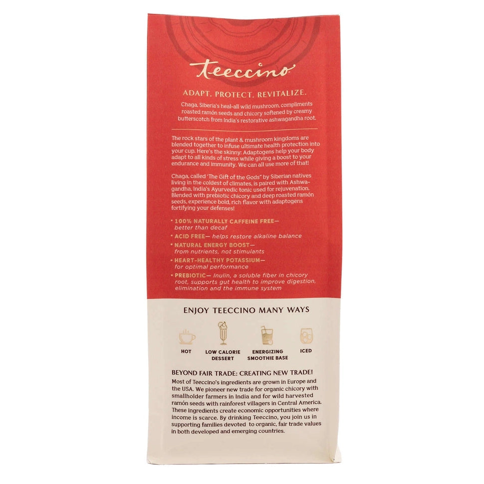 Chaga Ashwagandha Organic Herbal Mushroom Coffee –  (No Caf)