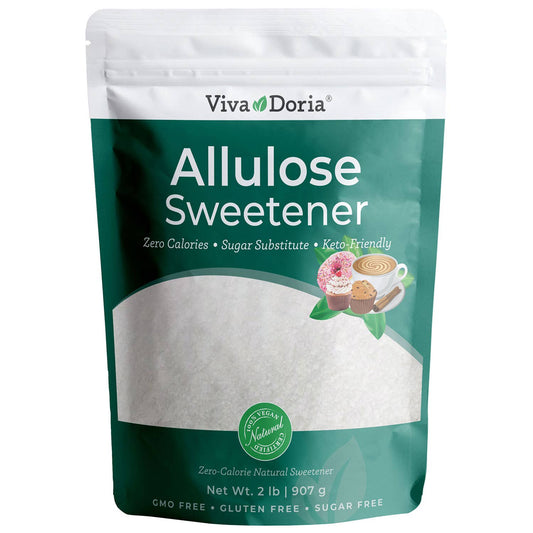 Allulose Sweetener - Kit containing 2 allulose of 907g each.