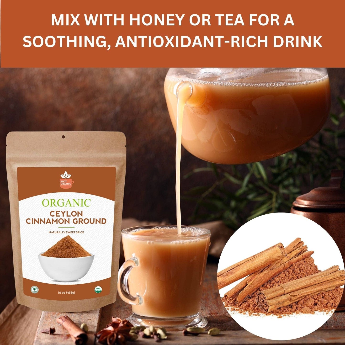 Allulose 340g + Ceylon Cinnamon 113g: Free Shipping