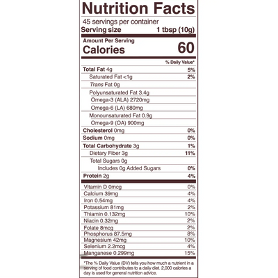 Golden Flax Seeds - Organic