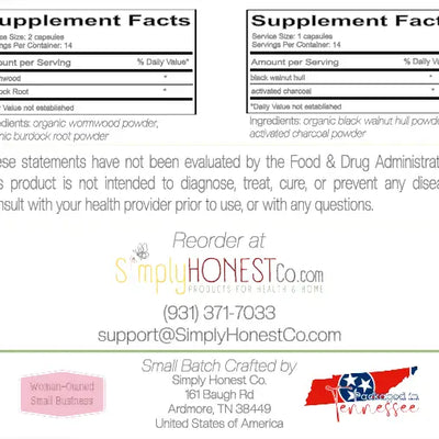 Parasite Cleanse - 2 Week Capsule Regimen