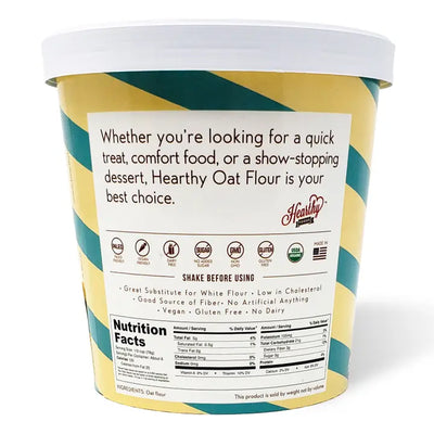 Oat Flour gluten free fine baker grade.