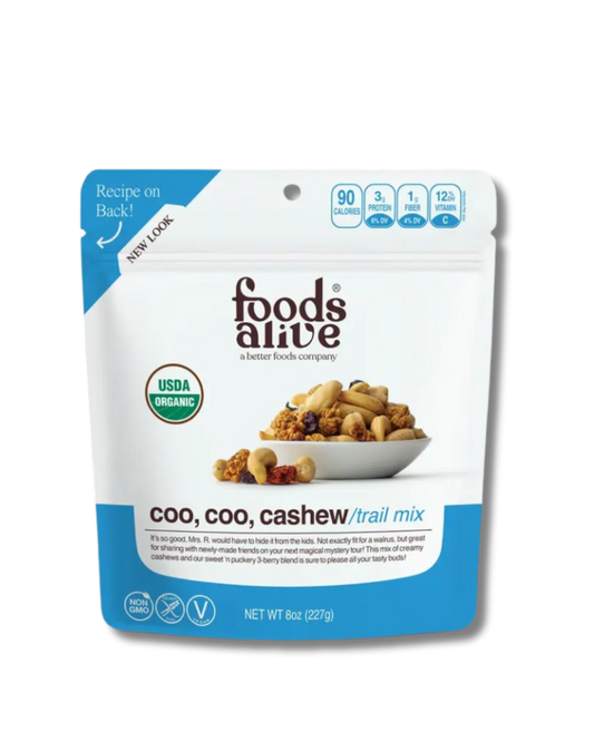 Coo, Coo, Cashew Trail Mix - Organic