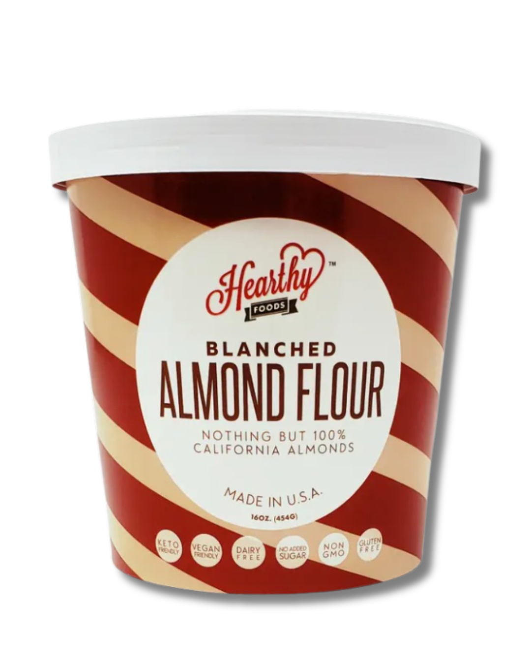 Hearthy Blanched Almond Flour, 1 lb, Finely Ground