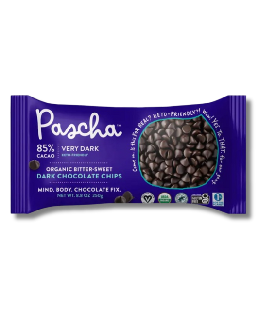 55% Cacao Organic Vegan Semi-Sweet Dark Chocolate Chips