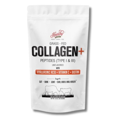 Collagen+ with Hydrolyzed Collagen Powder - Biotin - Hyaluronic Acid & Vitamin C
