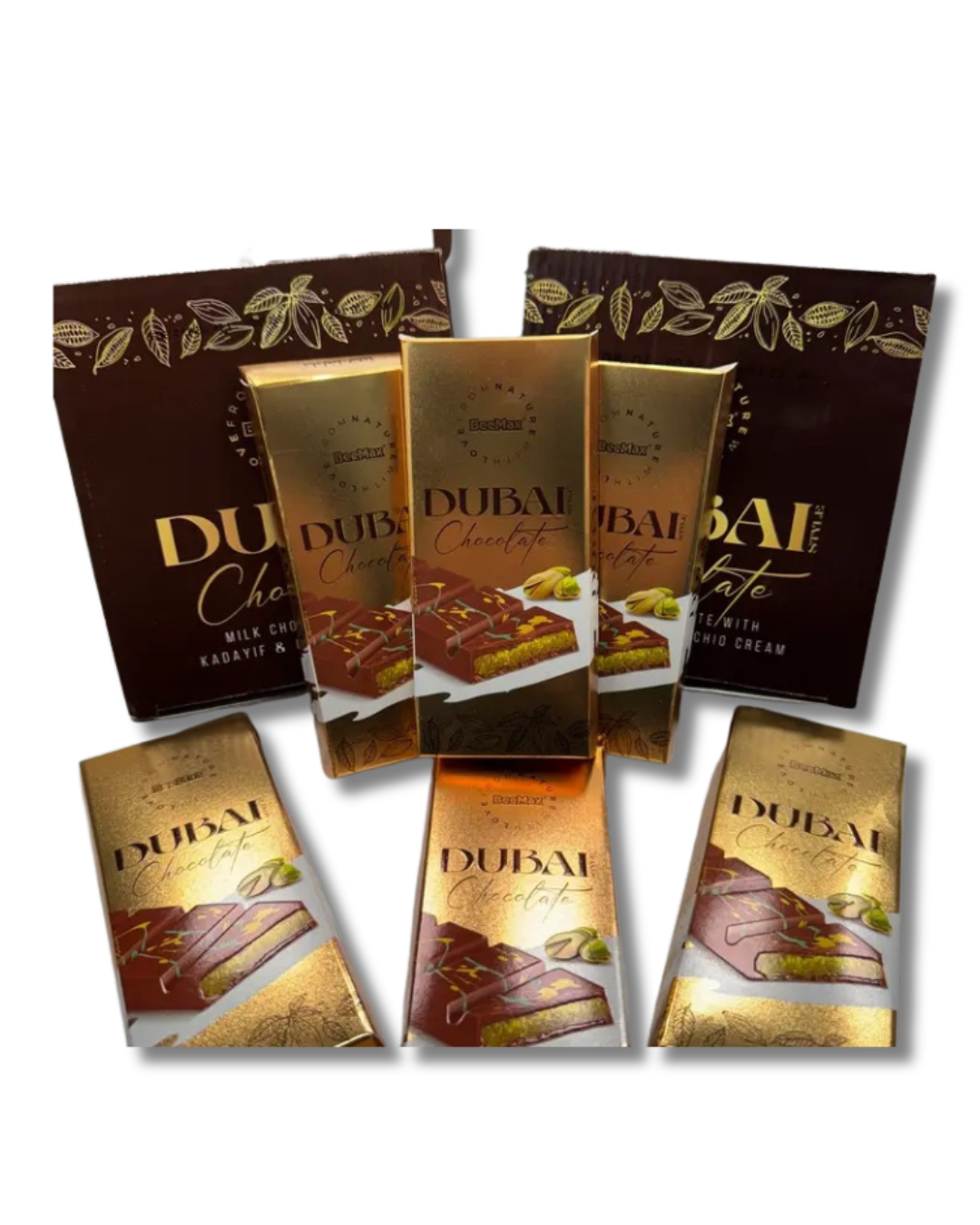 PatisLove Dubai Chocolate Bar – Premium Gourmet 100g