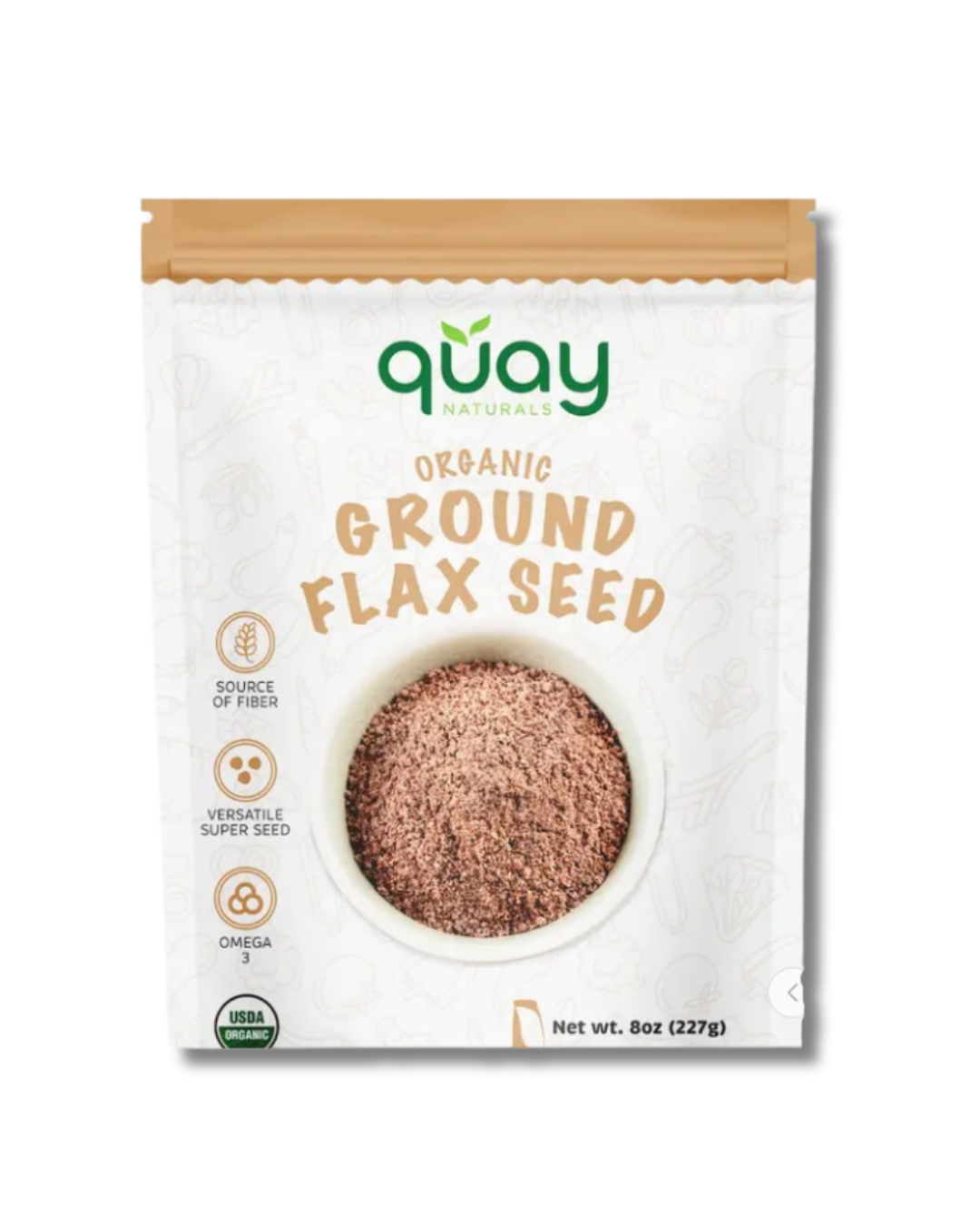 Organic Ground Flaxseed - 1 lb
