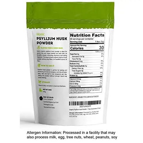Organic Psyllium Husk Powder
